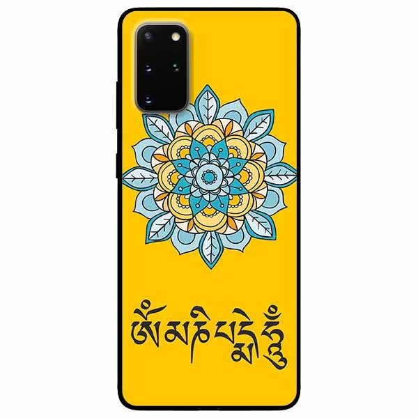 Ốp lưng in cho Samsung S20 Plus Mẫu Om Mani Padme Hum