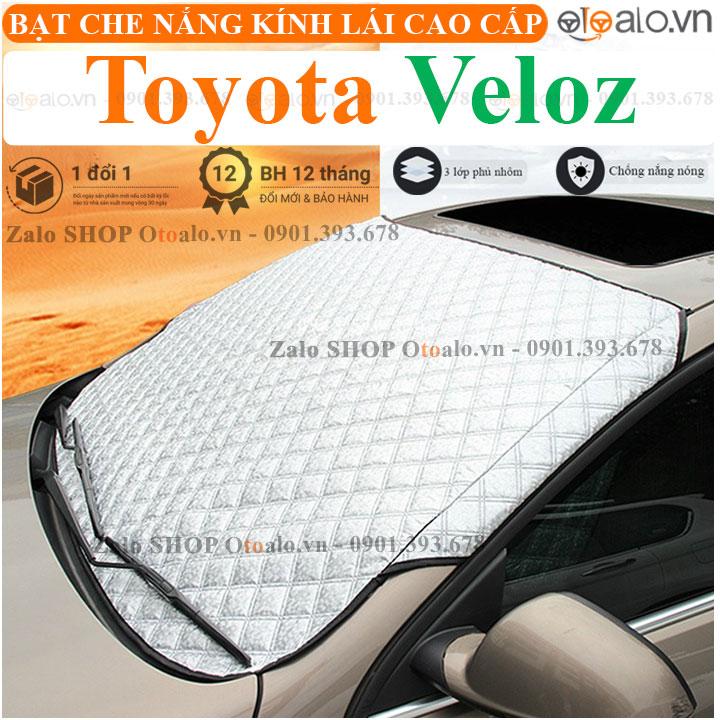 Tấm che chắn nắng nóng kính lái xe ô tô Toyota Veloz 3 Lớp Cao Cấp - OTOALO