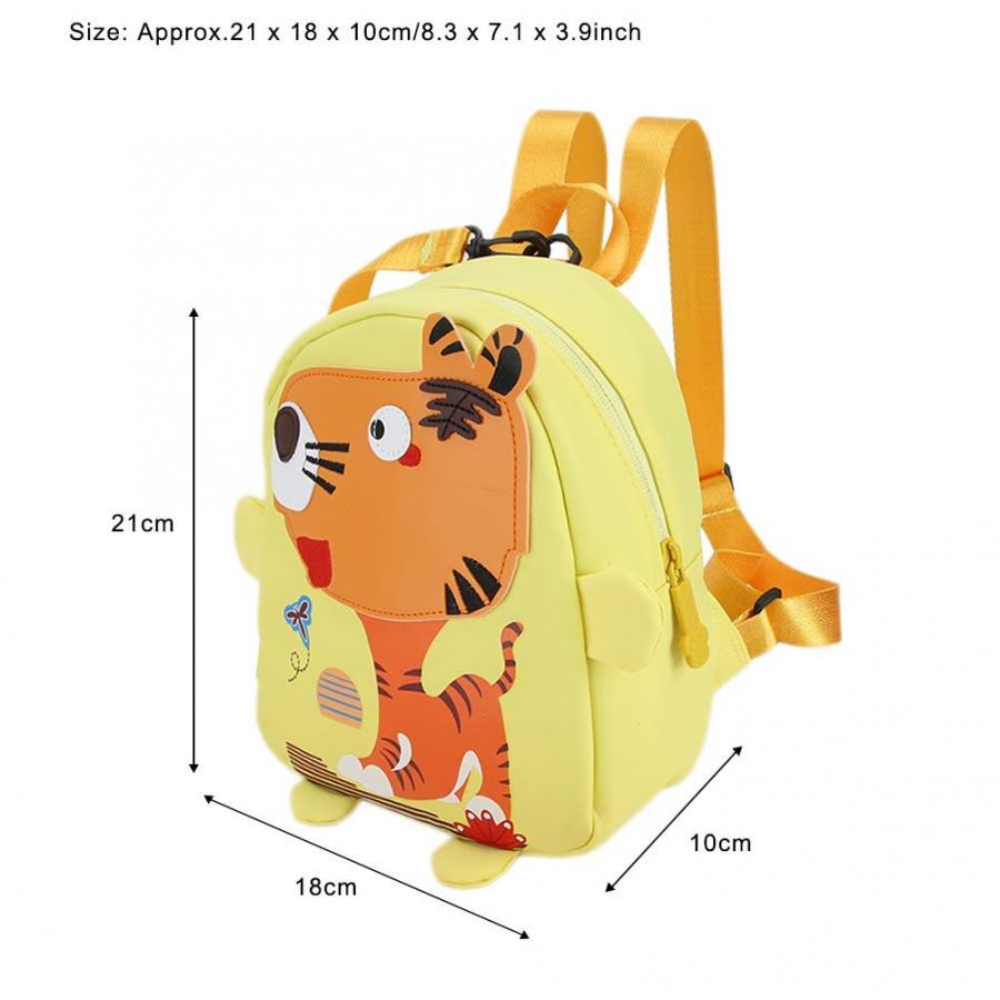 Dễ Thương Hình Con Hổ Bé Dây An Toàn Toàn Ba Lô Trẻ Em Hình Hoạt Hình Ba Lô Chống Mất Schoolbag Túi Có Bé Dây An Toàn