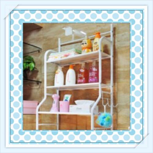 Giá Kệ Để Đồ toilet Phòng Tắm máy giặt thông minh tiện lợi nhiều tầng chụp trên và không cần khoan vít
