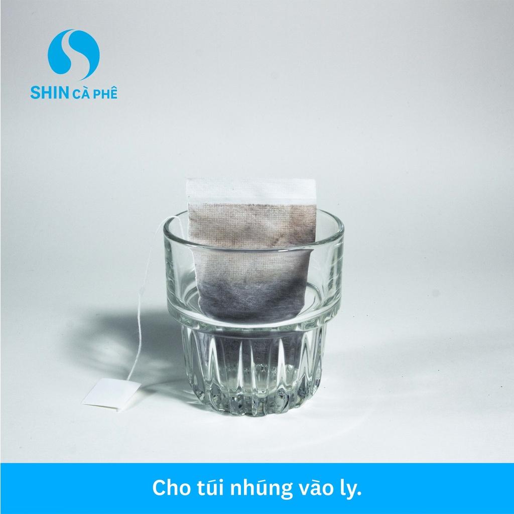 SHIN Cà Phê - Việt Nam Collection Bộ sưu tập cà phê túi nhúng vùng miền 10 túi