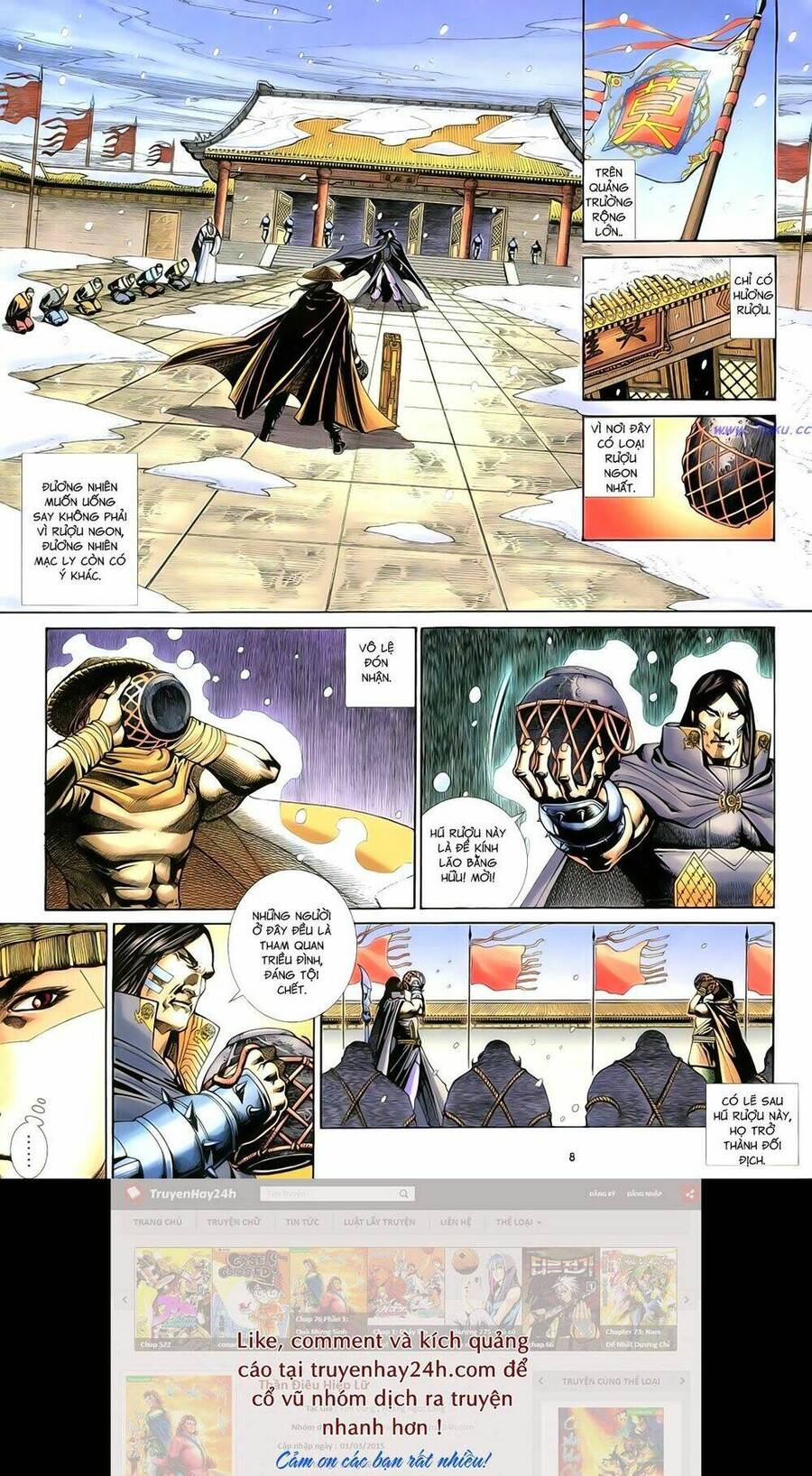 anh hùng vô lệ chapter 80 9