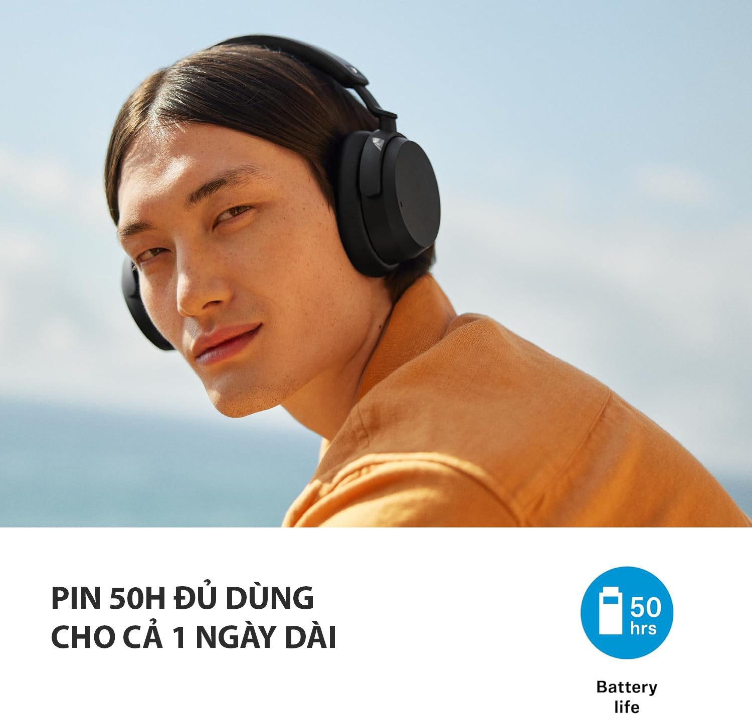 Tai nghe không dây SENNHEISER Accentum Wireless thương hiệu từ Đức - Hàng chính hãng