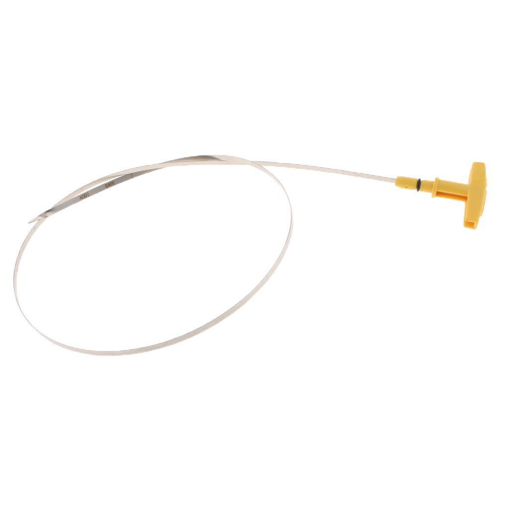1x Yellow Engine Transmission Dipstick Oil Level Tool Replacement for