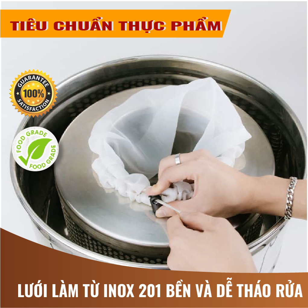 Máy Tách Dầu/Tách Nước TS01. Tách Dầu Dễ Dàng Khỏi Sản Phẩm Chiên/Rán Hoặc Tách Nước Khỏi Thực Phẩm Tốc Độ Cao Chỉ Từ 5-30 Giây. Máy Làm Từ 100% Inox Đảm Bảo An Toàn Thực Phẩm, Hàng Nhập Khẩu Chính Hãng SGE Thái Lan