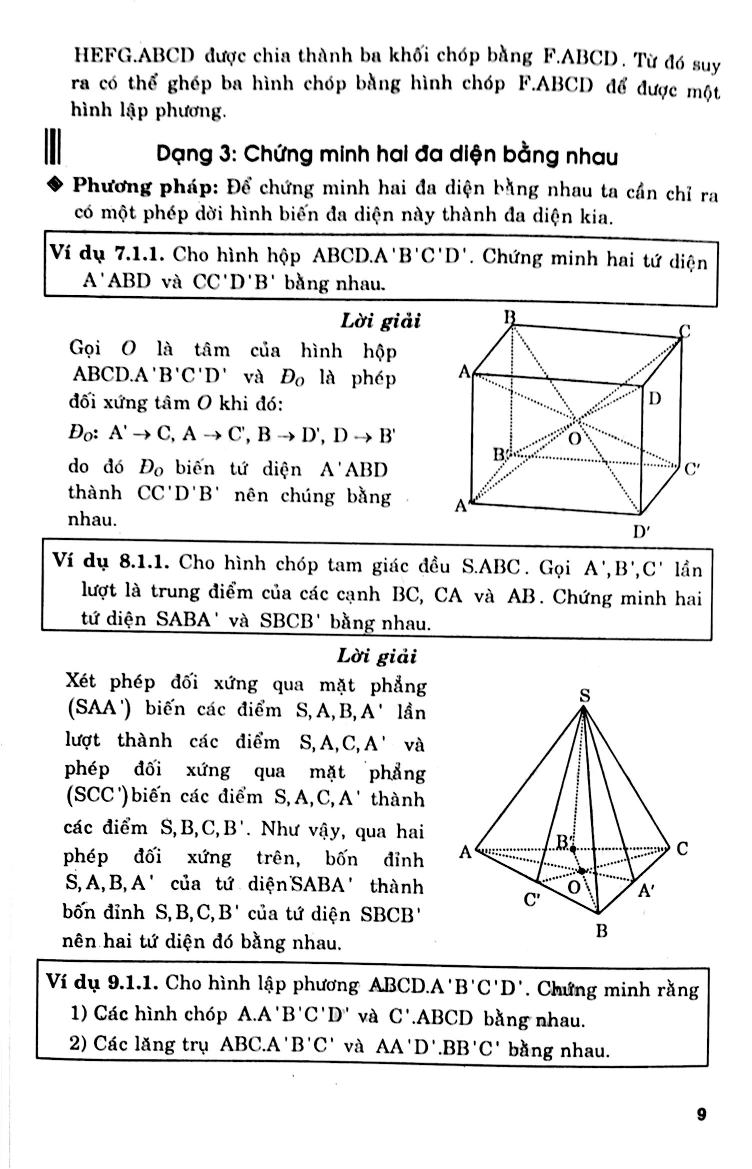 Phân Dạng Và Phương Pháp Giải Nhanh Hình Học 12