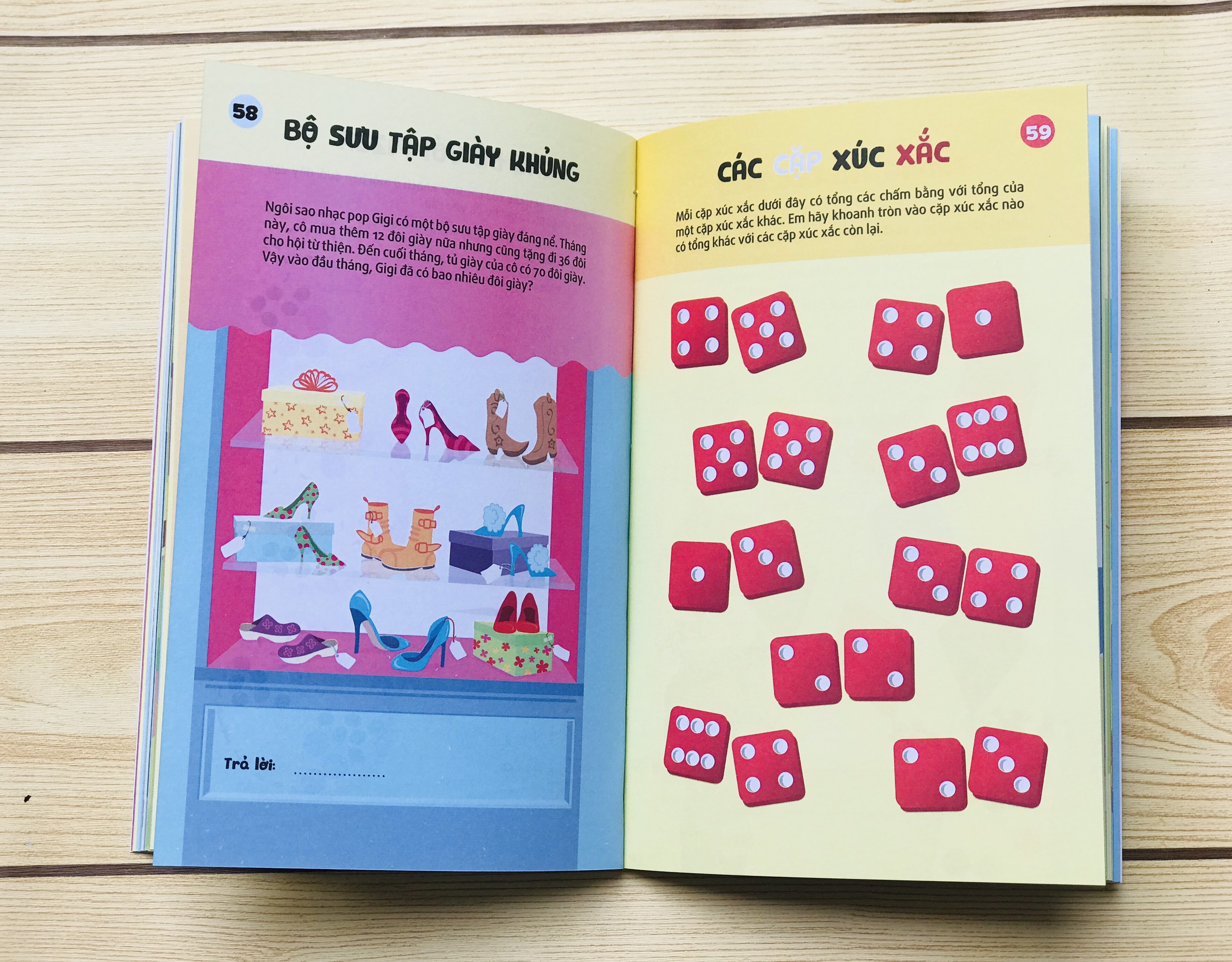 Sách 99 thử thách toán học phát triển tư duy iq cho bé - in màu ( 6 - 13 tuổi )