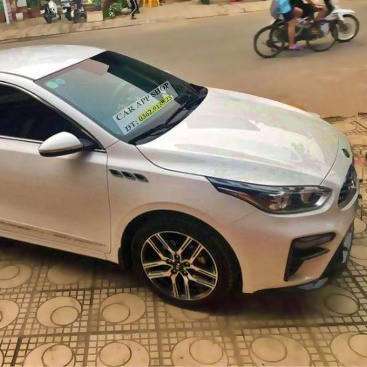 Ốp Mang Cá Thể Thao Kiểu Xe Sang Maserati  Hàng Loại 1 Lăp Chung Cho Mọi xe Chất Liệu Hợp Kim Không Gỉ