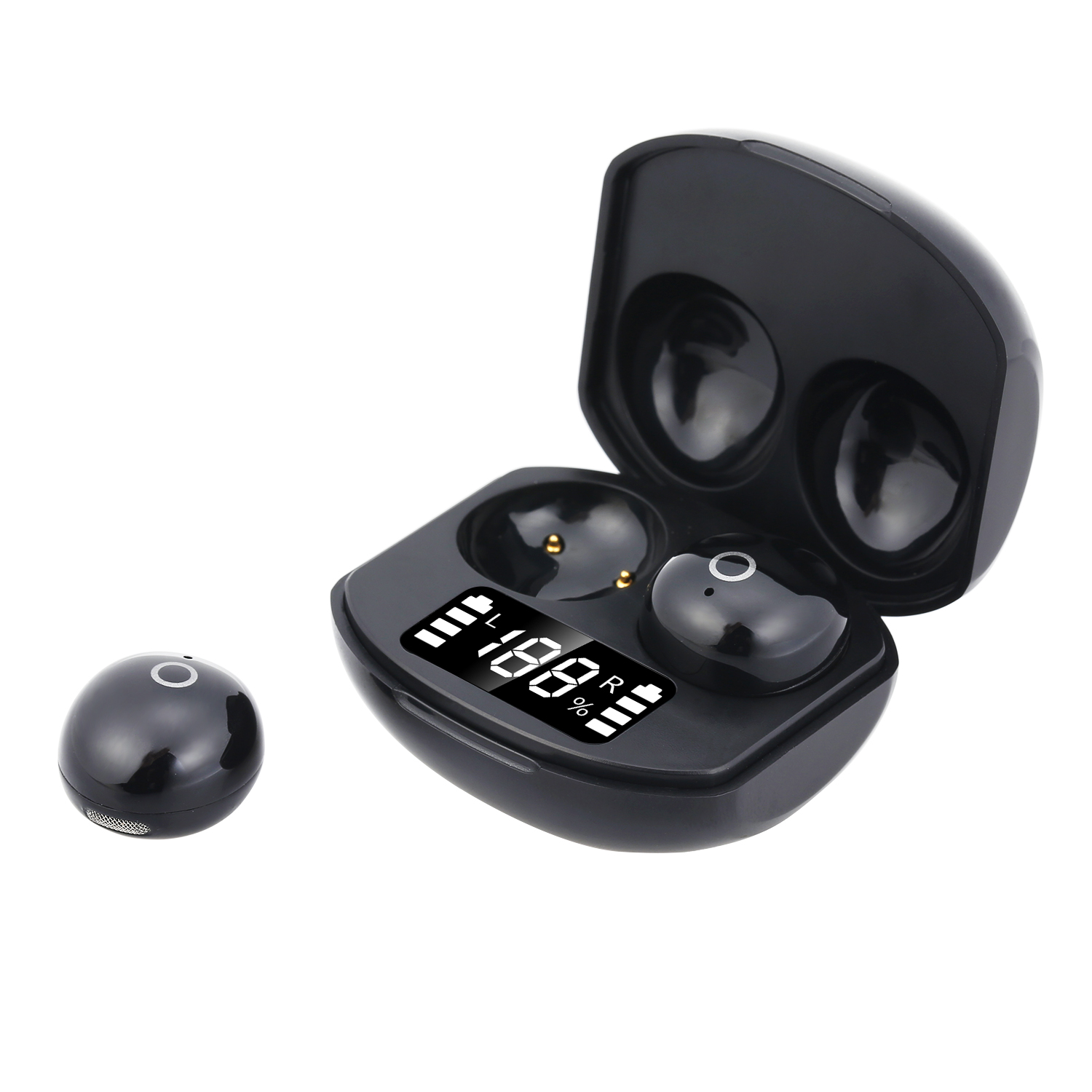 Tai Nghe Không Dây Nhỏ Cp9 TWS Bluetooth 5.0 Có Màn Hình Hiển Thị Pin