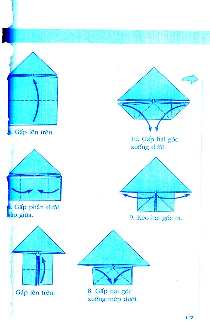 Sách Trẻ Em Khéo Tay Gấp Hình - Tập 2 (Tái Bản)