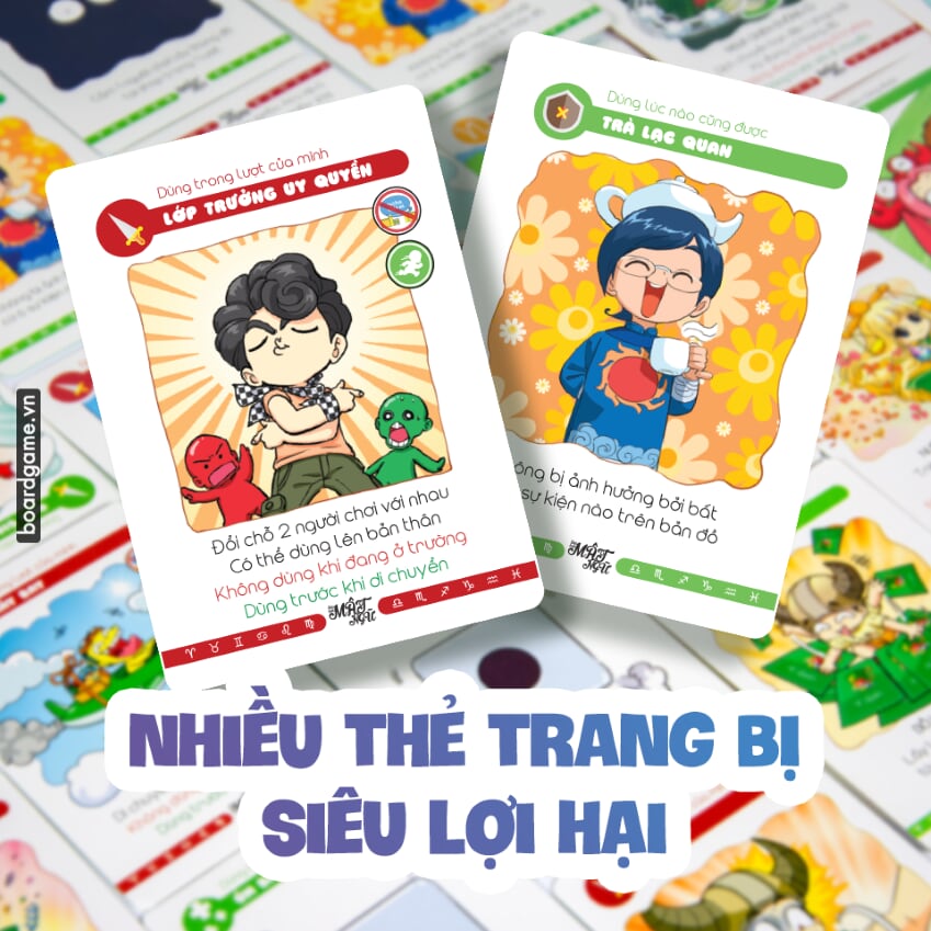 Combo Board Game Lớp Học Mật Ngữ Siêu Hot - Siêu Thú Ngân Hà và Cuộc Đua Sao Chổi