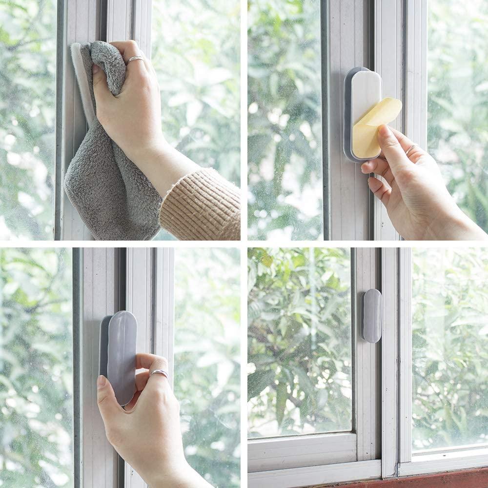 4 Miếng Kéo Ngăn Kéo Tủ Dính Tự Dính - Bộ Trợ Giúp Kéo Đẩy Tự Dính