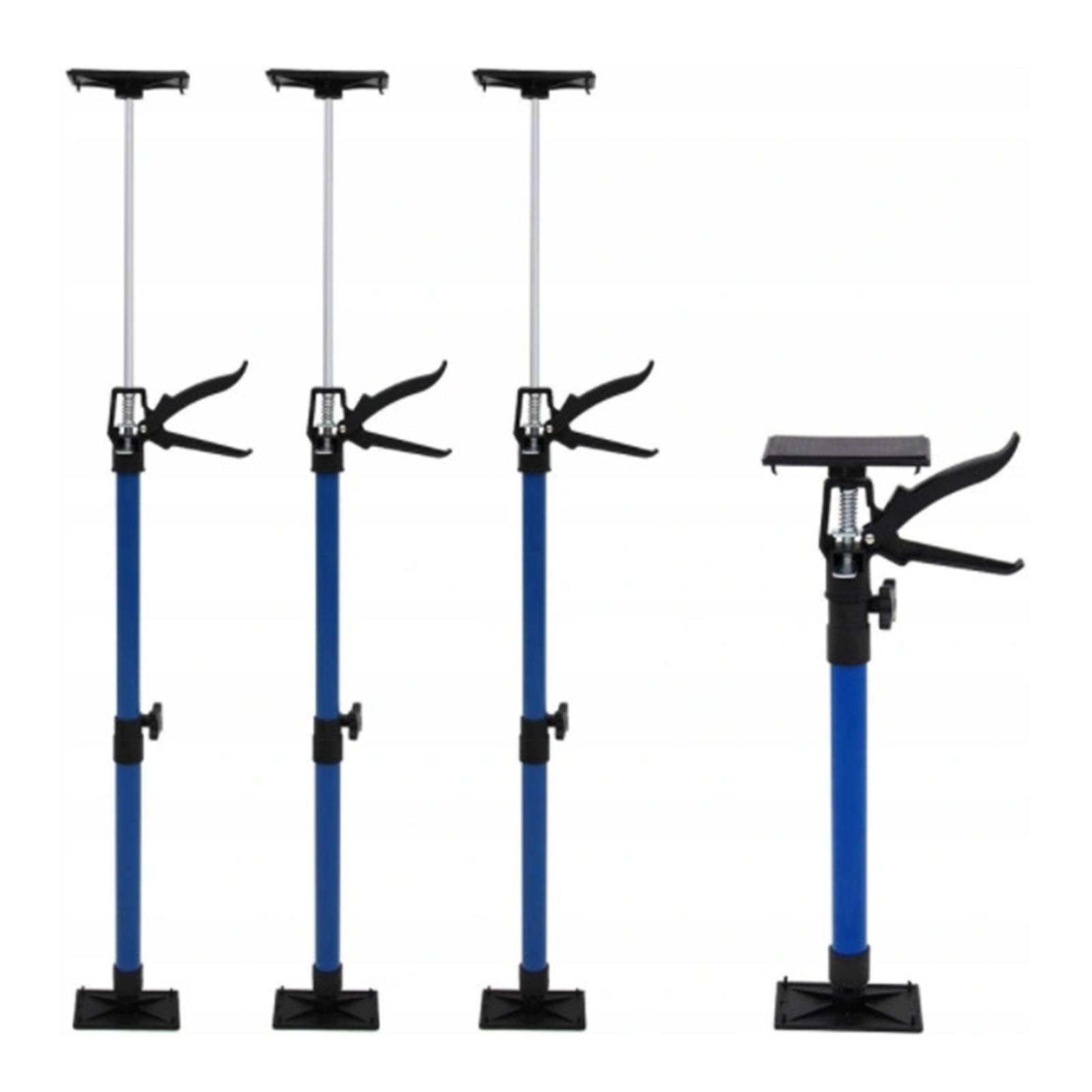 2x Telescopic Support Pole, Adjustable Support Pole, Lifting Device, 3Rd Hands Support System for Installing Cabinets, Drywall Hand Cabinet Jacks