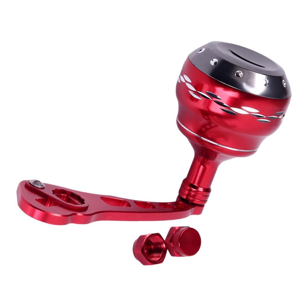 CNC Aluminum Alloy Single Fishing Reel Handle Knob Reel Replacement Handle Grip