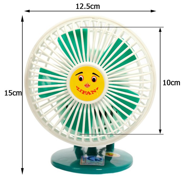 Quạt Gió Nhỏ Lifan GN-4 - Xanh Dương - Hàng Chính Hãng