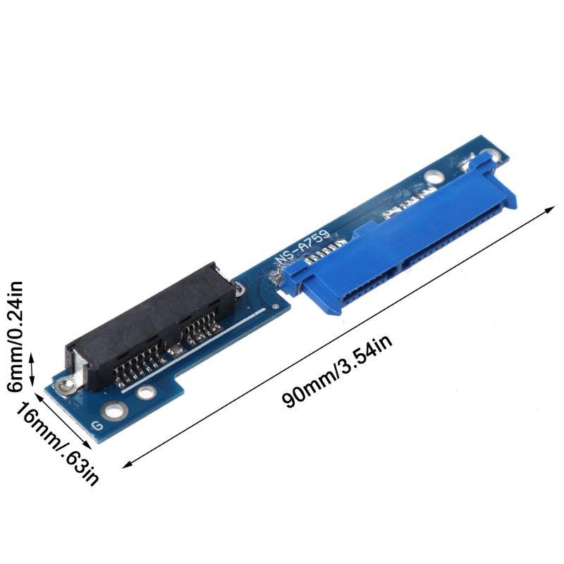 Micro SATA 7+6 Male to SATA 7+15 Female Adapter Serial ATA Converter for Lenovo 310 312 320 330 IdeaPad 510 5000 Circuit Board