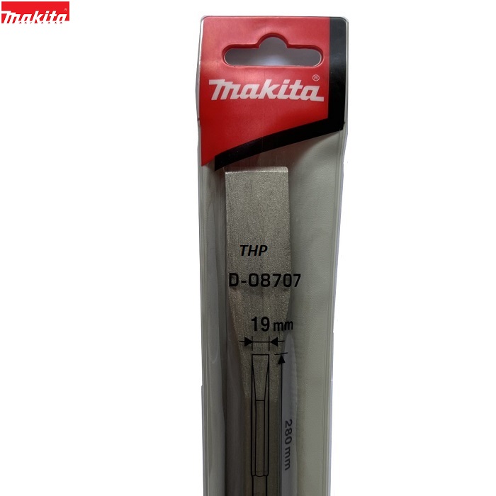 Mũi đục bê tông dẹp chuôi lục giác 17mm D-08707 hiệu MAKITA