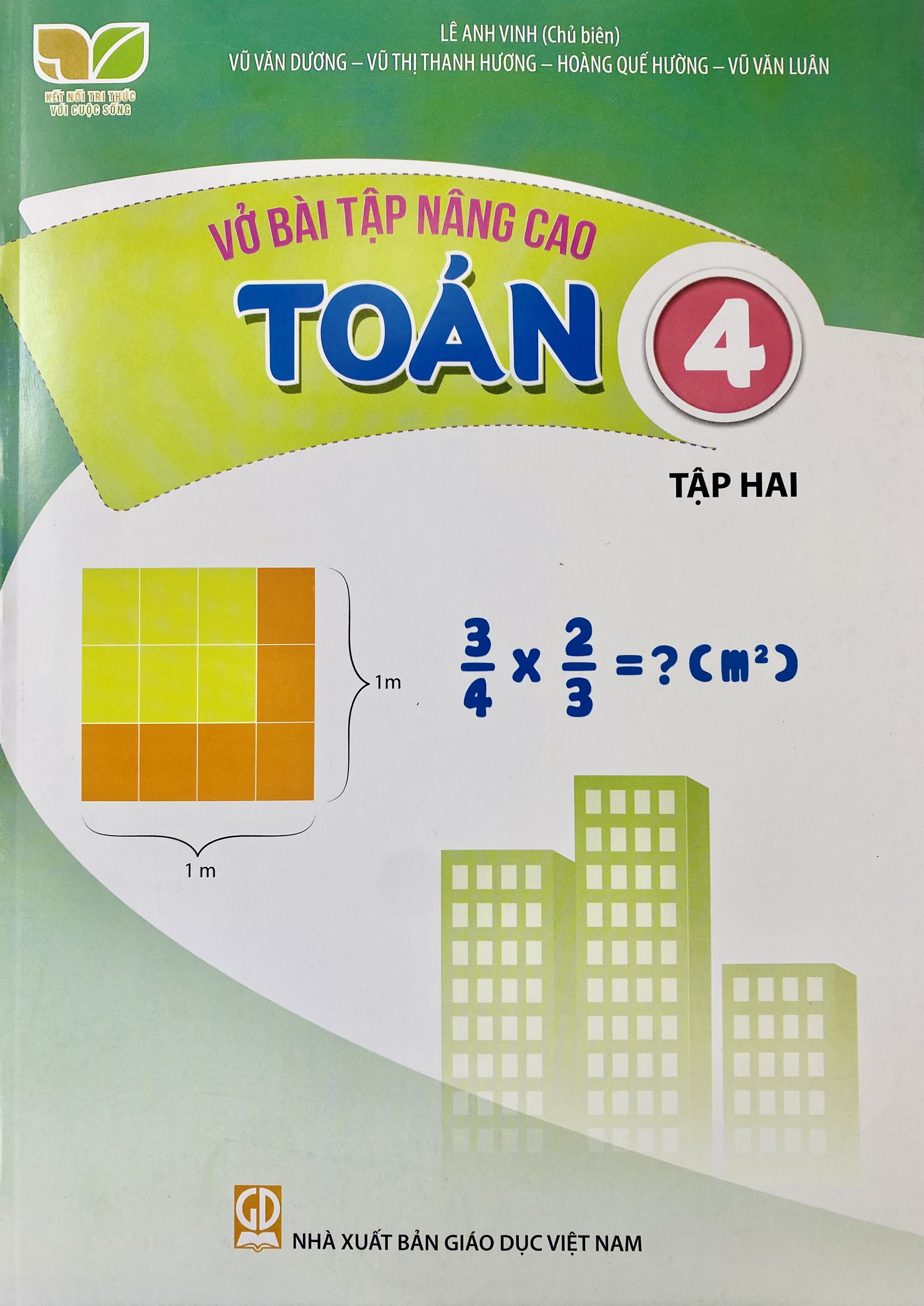 Combo 2 cuốn Vở bài tập nâng cao Toán lớp 4 tập 1+2 (Kết nối tri thức với cuộc sống)