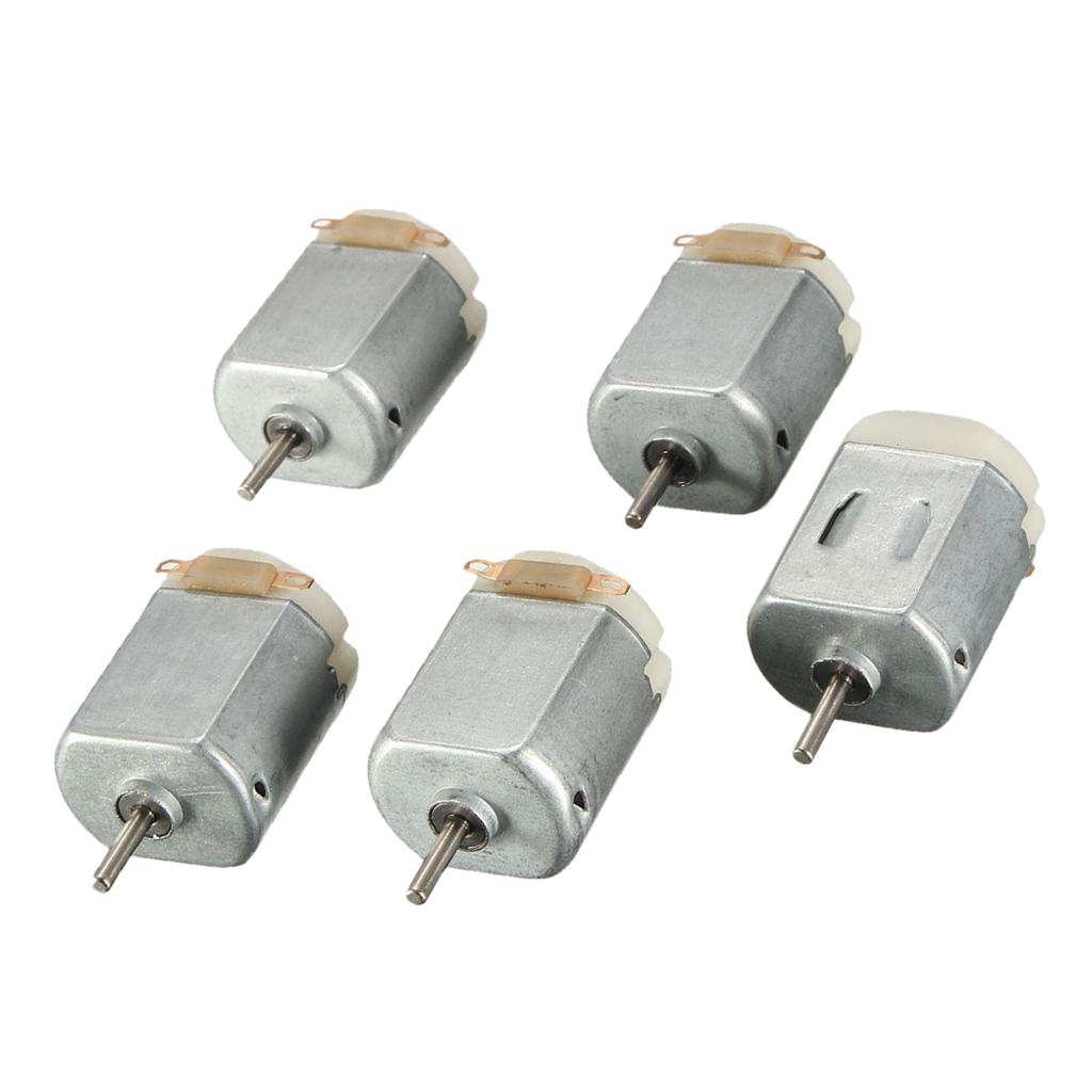 5 Chiếc DC 3V Mô Men Từ Mini Xe Máy Điện cho TỰ LÀM Đồ Chơi Ô Tô Trẻ Em