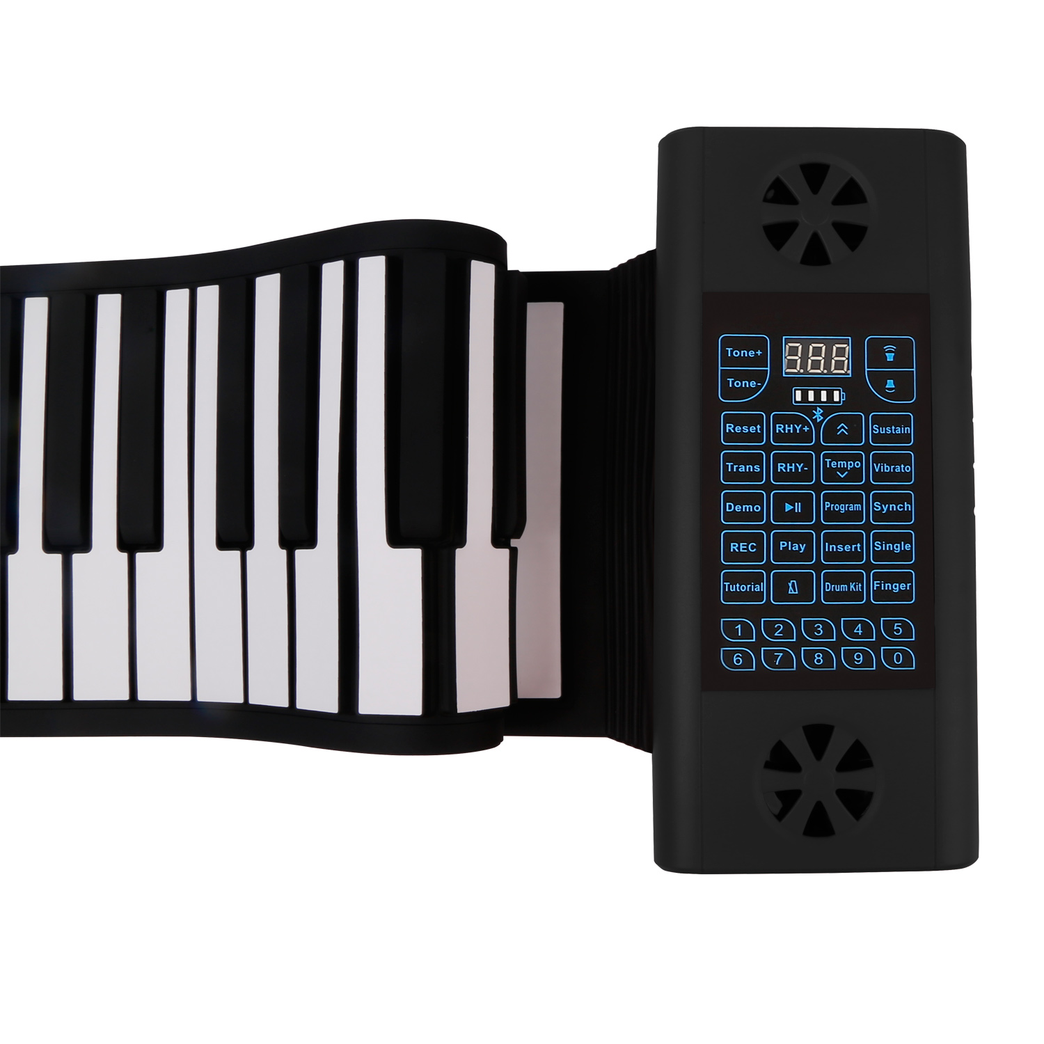 Đàn Piano Cuộn Konix PS88 - 88 phím mềm dẻo Flexible (Roll Up Piano - Midi Keyboard Controller) - Kèm Móng Gảy DreamMaker