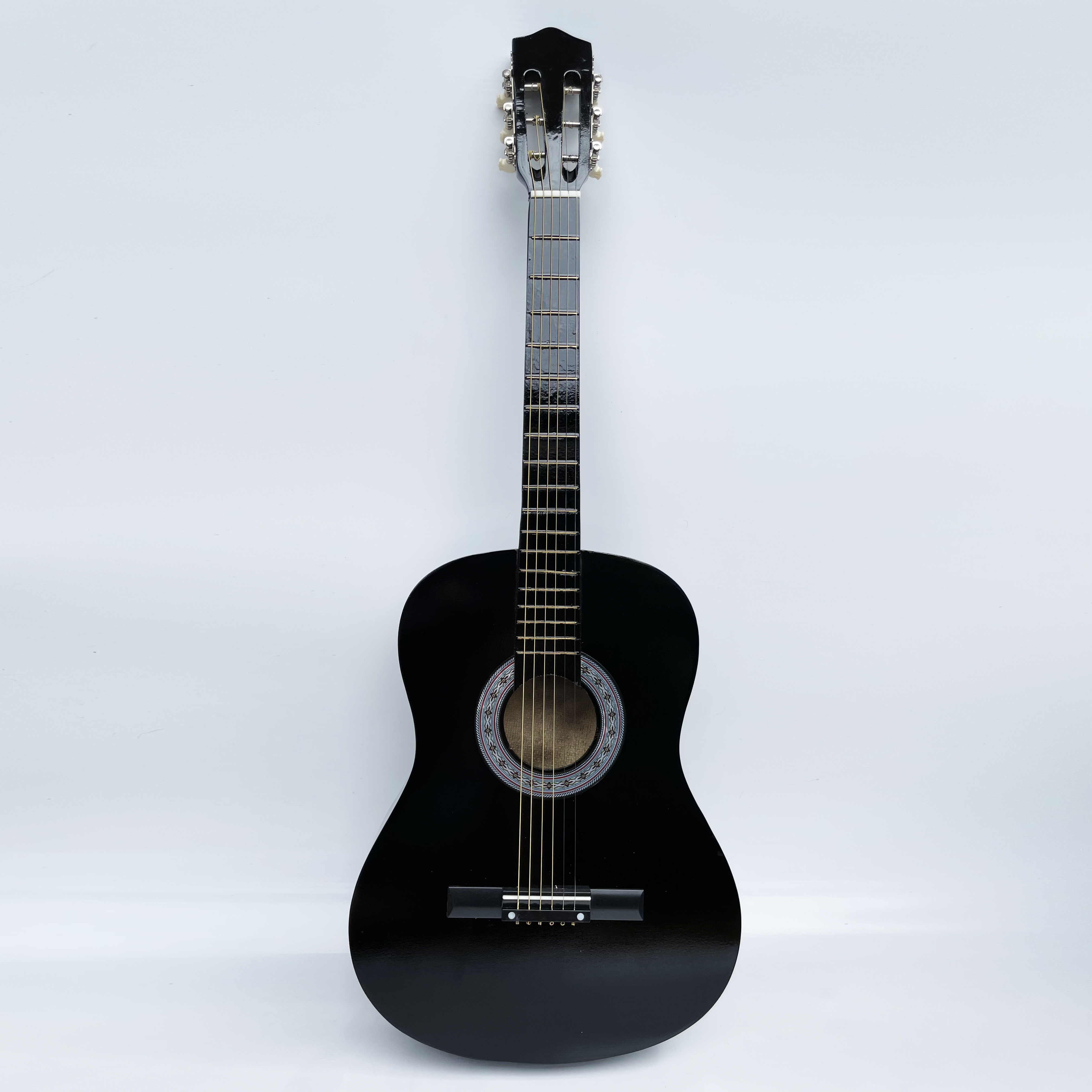 Đàn Guitar Thùng Woim Dáng D Full Phụ Kiện Tặng Khoá Học Miễn Phí - Đen