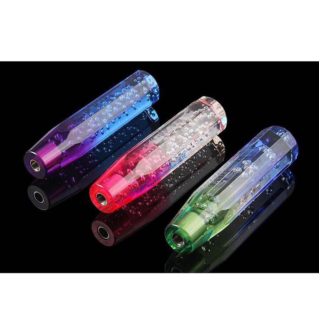 Octagon Crystal Bubble Gear Shifter Shift Knob For Manual Car