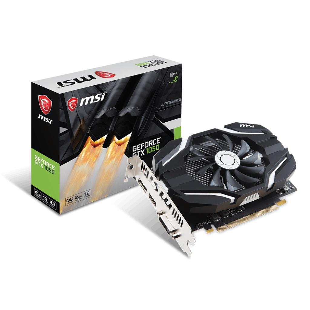 VGA - Card màn hình MSI GTX 1050 2GD5 giá rẻ, bảo hành 2 tháng