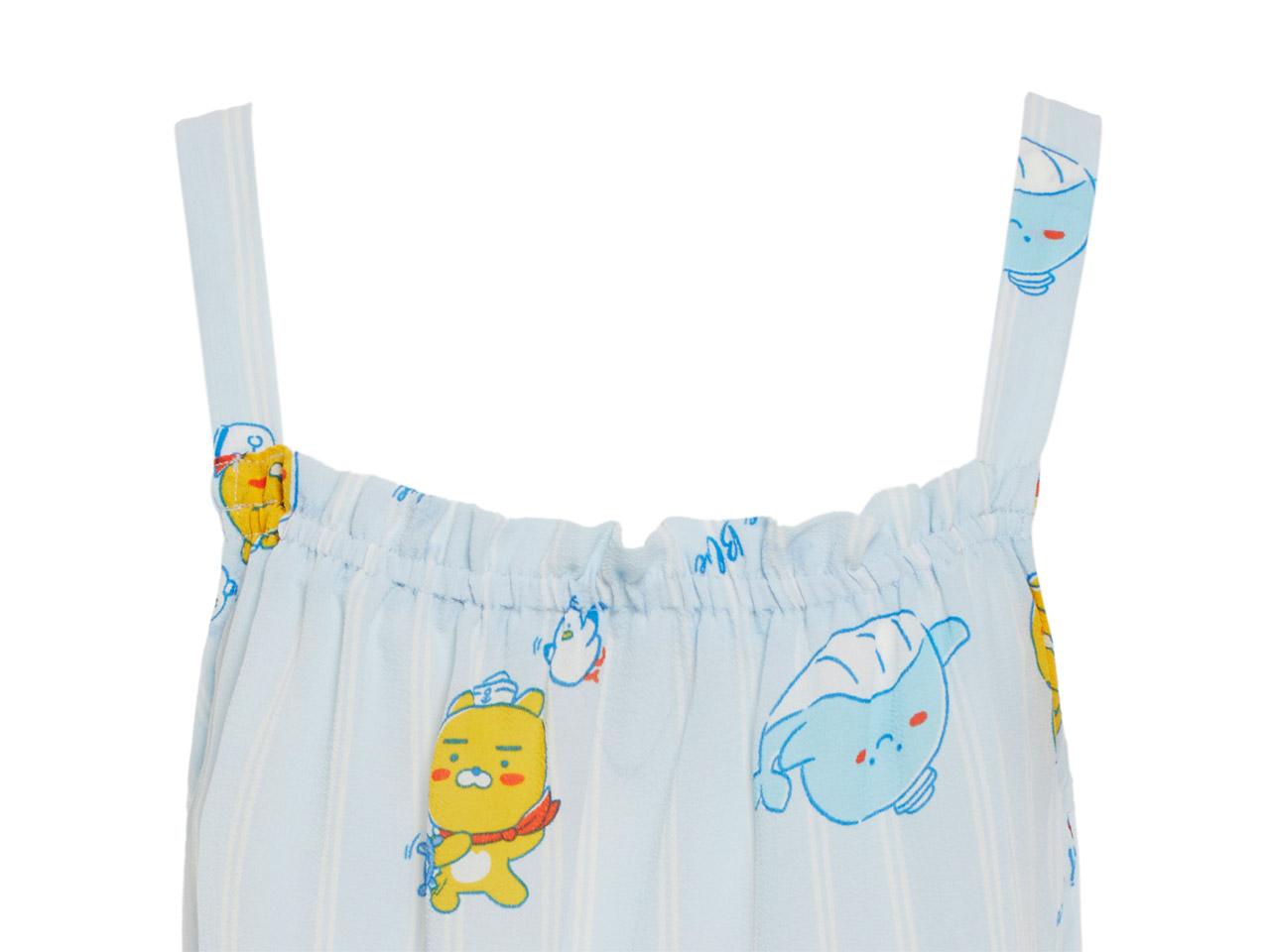 Bộ Đồ Ngủ Nữ 2 Dây Marine Ryan Kakao Friends Chính Hãng