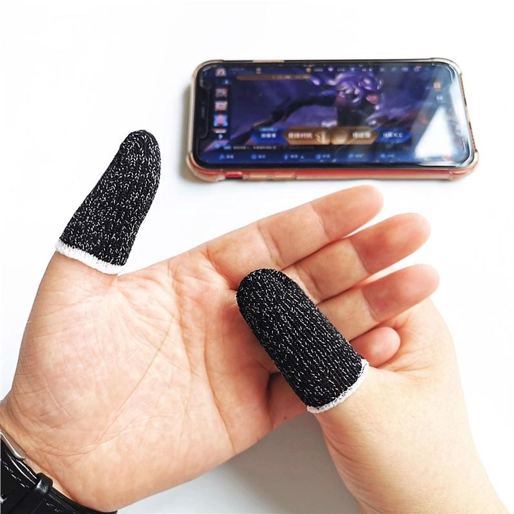 Bộ Bao 2 Ngón Tay Cảm Ứng Chuyên Dụng Chơi Game Mobile Chống Ra Mồ Hôi Tay
