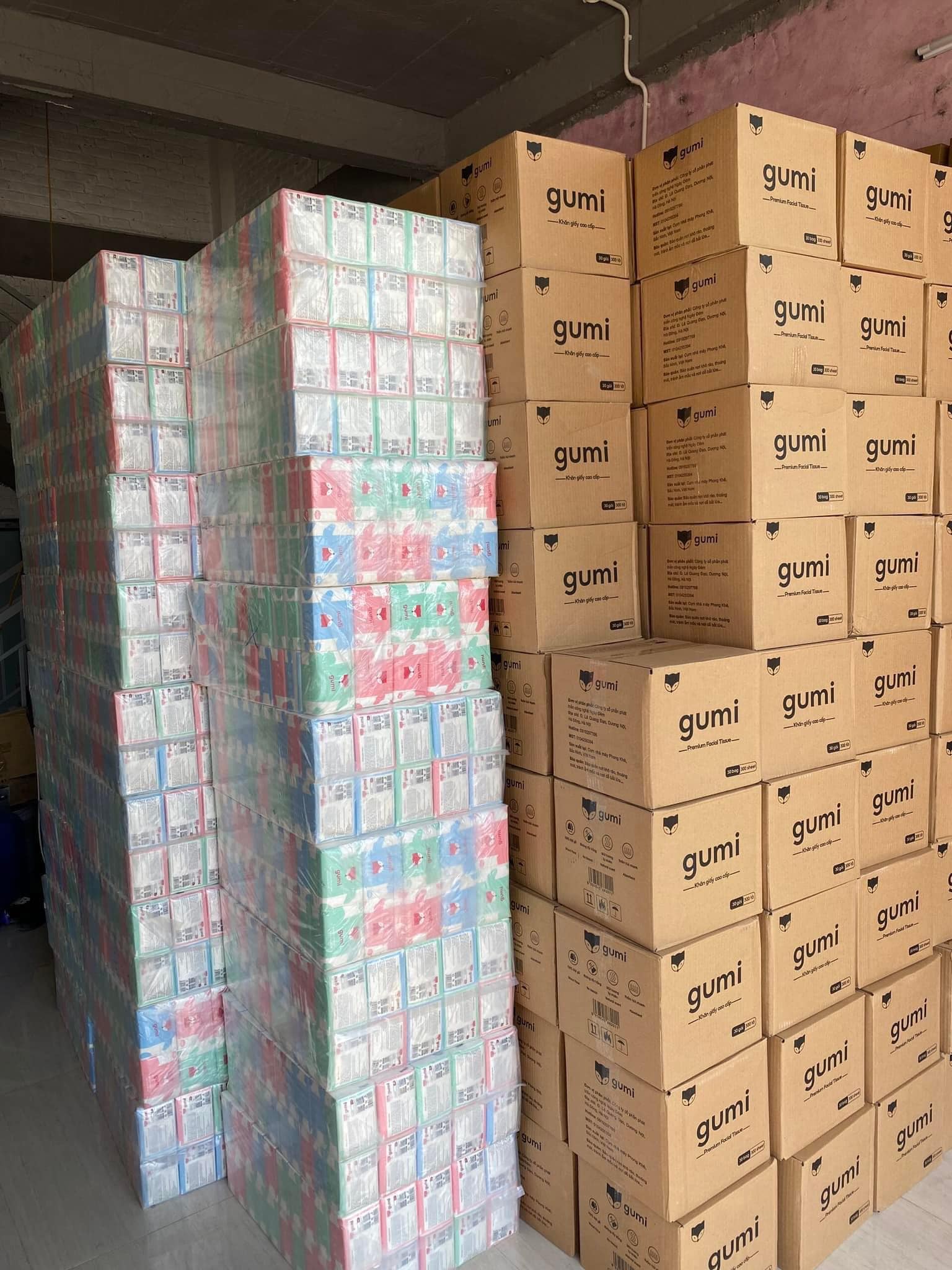 THÙNG 30 GÓI, BỊCH 10 GÓI GIẤY ĂN RÚT GUMI 3 LỚP CAO CẤP