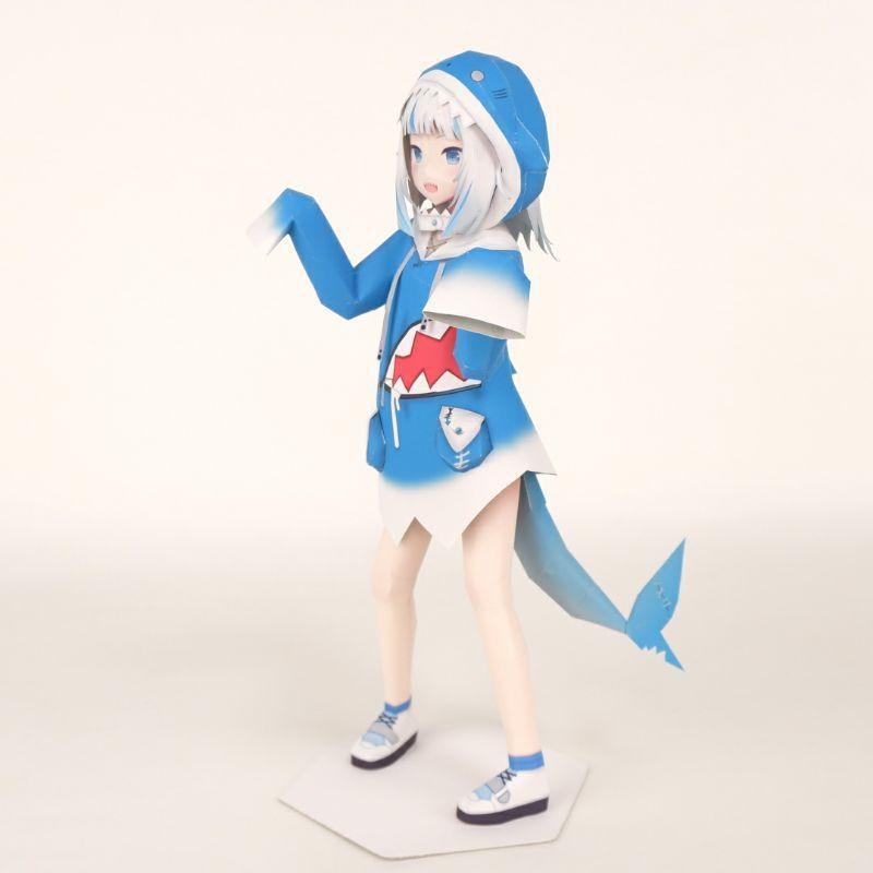 Mô hình giấy anime girl [Virtual idol/English Virtual youtuber] VTuber Hololive: Gawr Gura