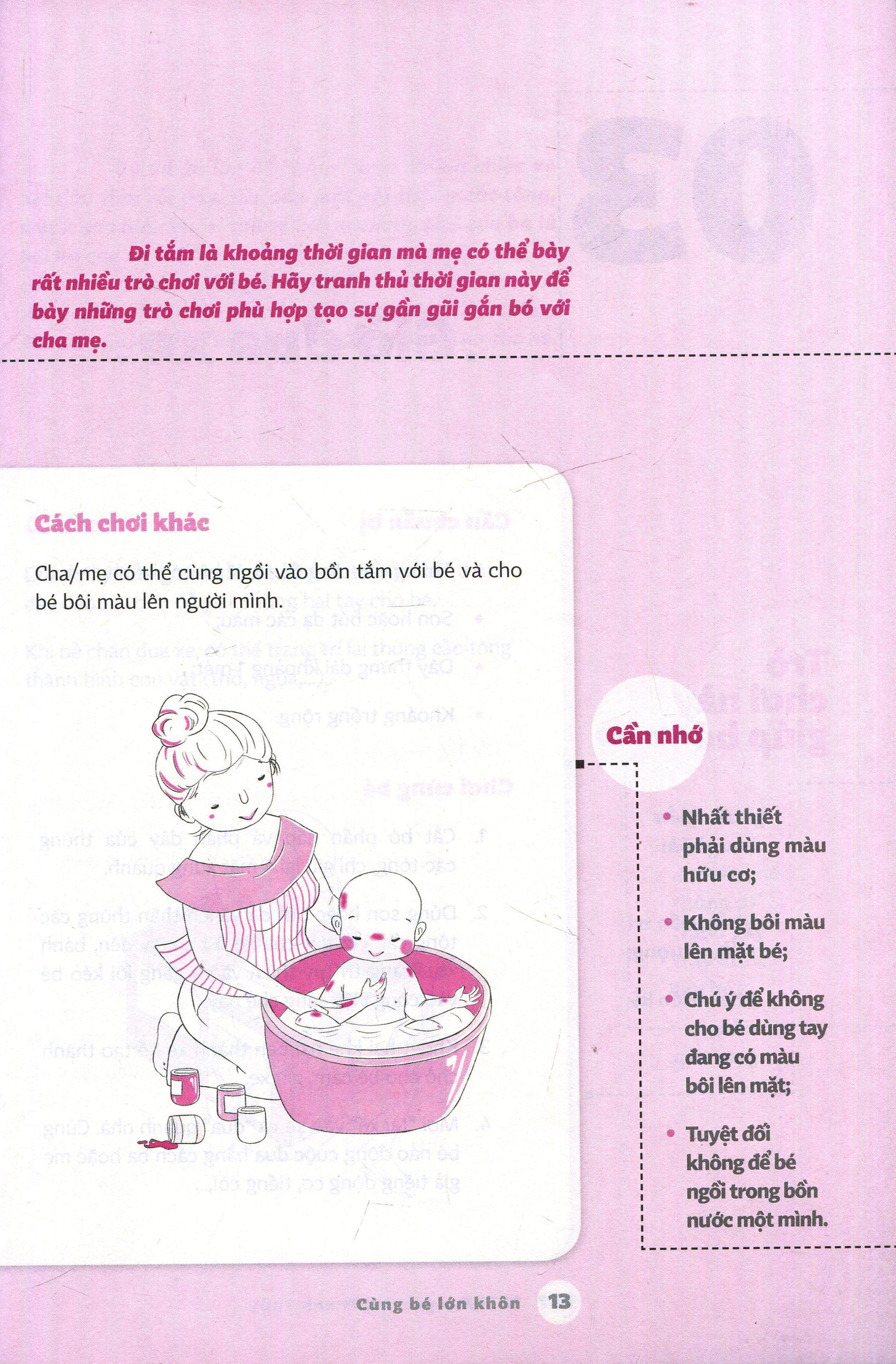 Cùng Bé Lớn Khôn - 30 Trò Chơi Dành Cho Bé Từ 12 Đến 24 Tháng Tuổi