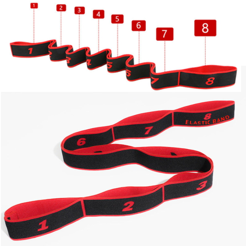 Yoga kéo dây đai dây đai latex đàn hồi Latin khiêu vũ kéo dài băng tần yoga pilates phòng tập thể dục tập thể dục thể dục thiết bị chống Color: Type 2