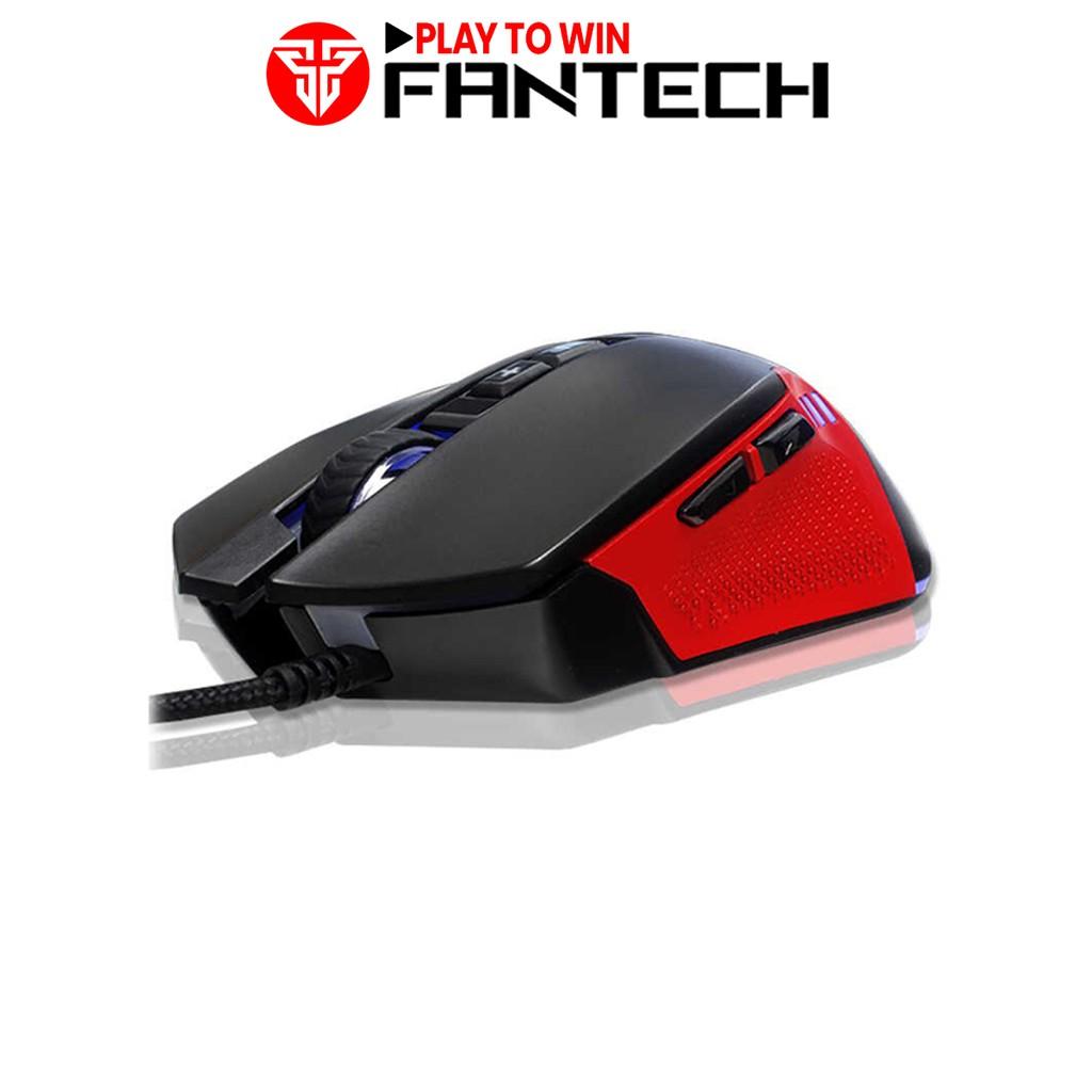 Chuột Gaming Có Dây Fantech X15 PHANTOM 4800DPI LED RGB 16,8 triệu màu 7 phím Macro - Hàng chính hãng