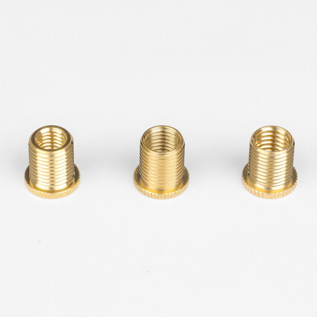 5X 5 Pcs Aluminum Alloy Auto Gear Knob Thread Adapter Nuts Insert Set
