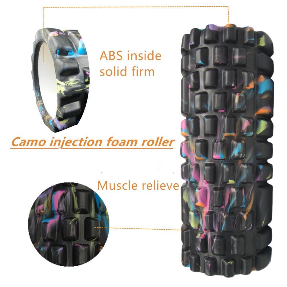 Con lăn massage Foam Roller hỗ trợ các bài tập Yoga