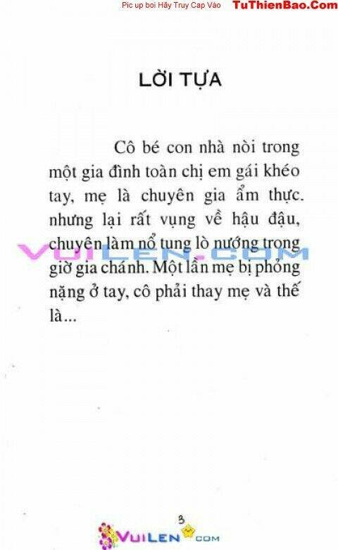 đầu bếp dễ thương chapter 2 3