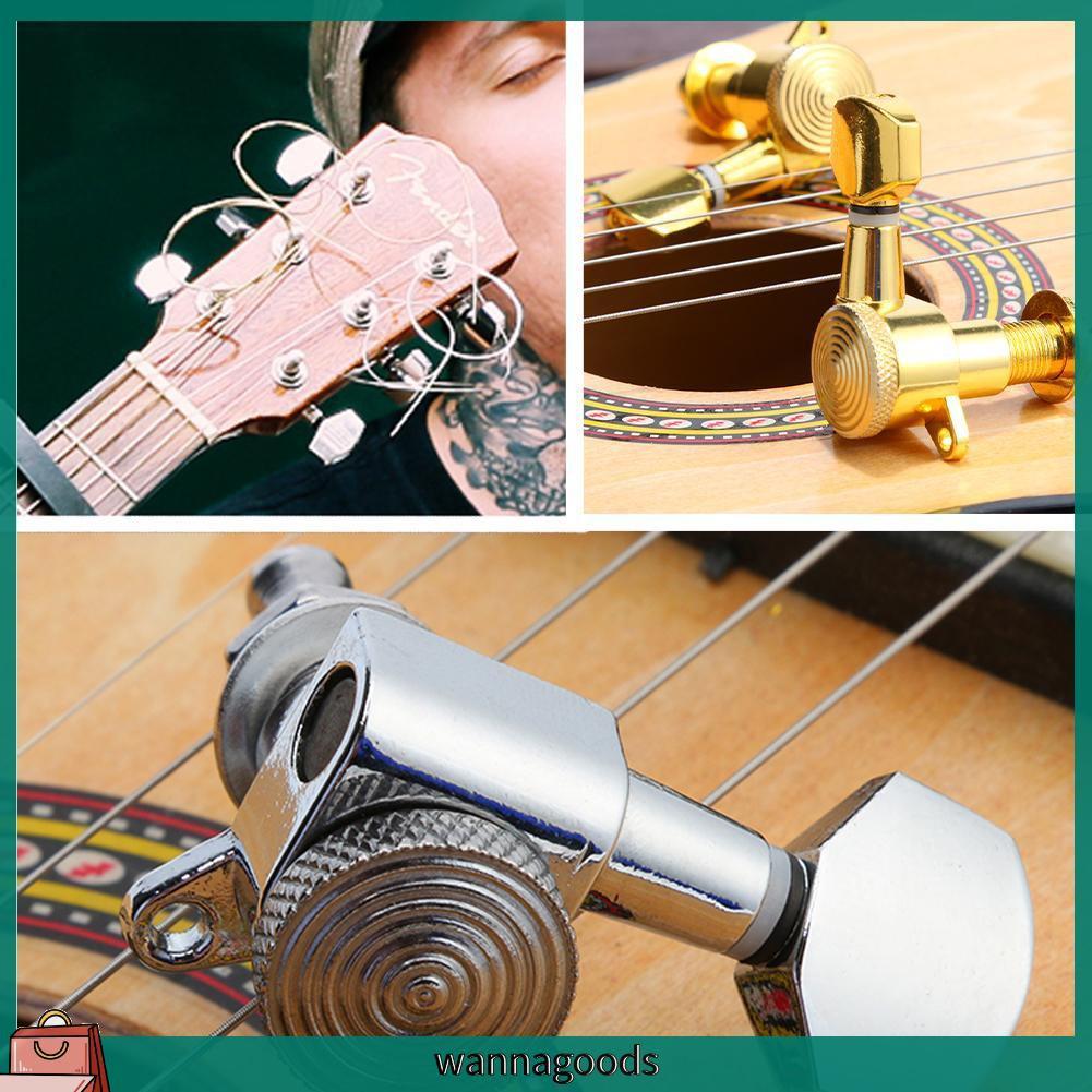 Set 6 Chốt Khóa Dây Đàn Guitar 6r