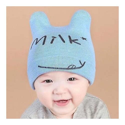 Mũ len mèo milk nhiều mẫu cho bé trai bé gái 0-24m