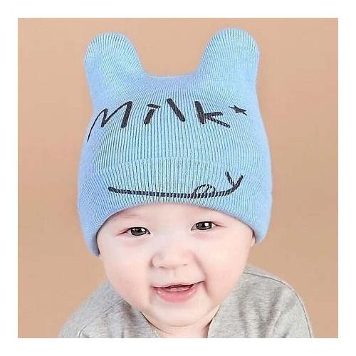 Mũ len mèo milk nhiều mẫu cho bé trai bé gái 0-24m (mẫu ngẫu nhiên)