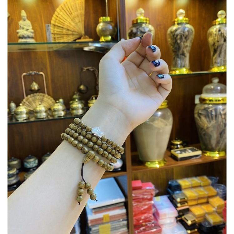 Vòng tay trầm hương 6li lu thống 108 hạt