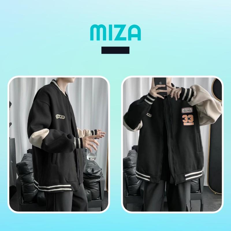 Áo khoác nhung nam nữ bomber unisex gió jacket cúc bấm form rộng local brand ulzzang phong cách hàn quốc đep Số 33