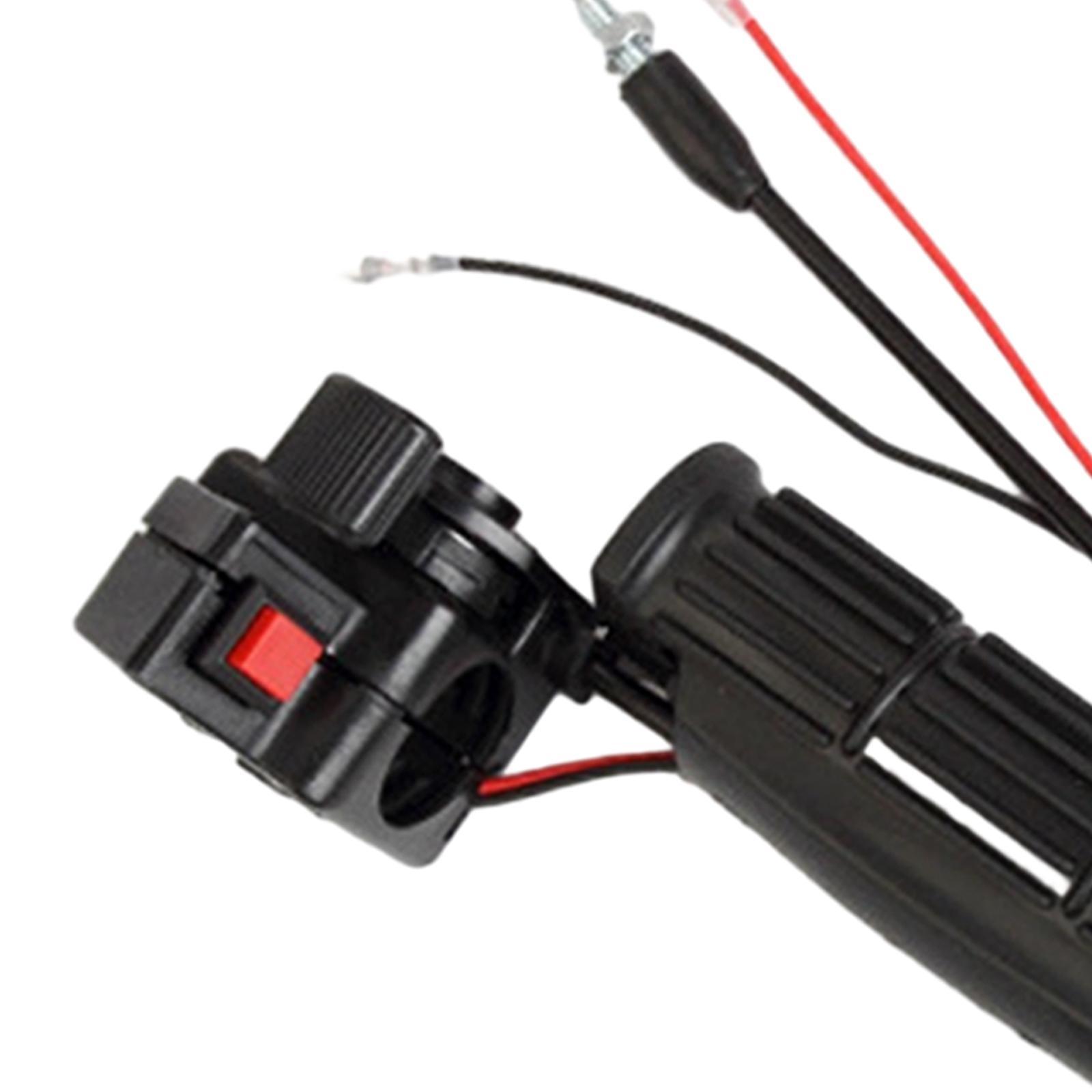 Brush Cutter Strimmer Handle Switch Throttle Cable for Backpack Grass Cutter