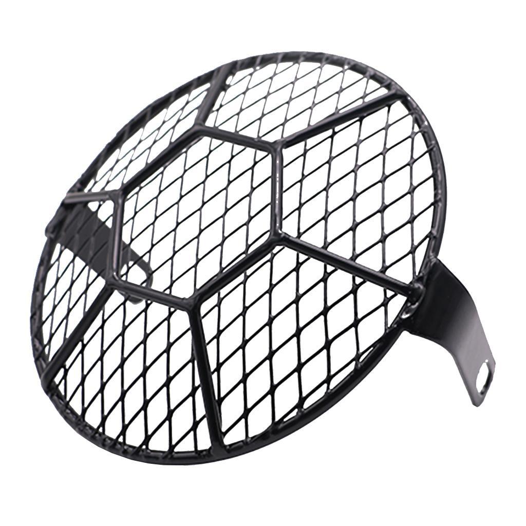Motorcycle Football Grill Mesh Cover Headlight Protector For  CG125