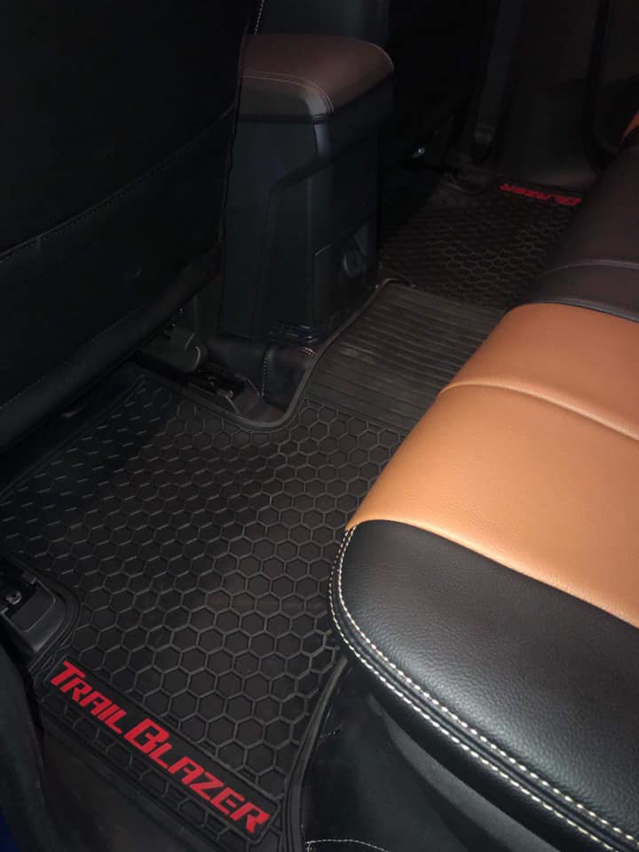 Thảm sàn, lót sàn cao su không mùi Cao cấp dành cho xe Chevrolet Trailblazer