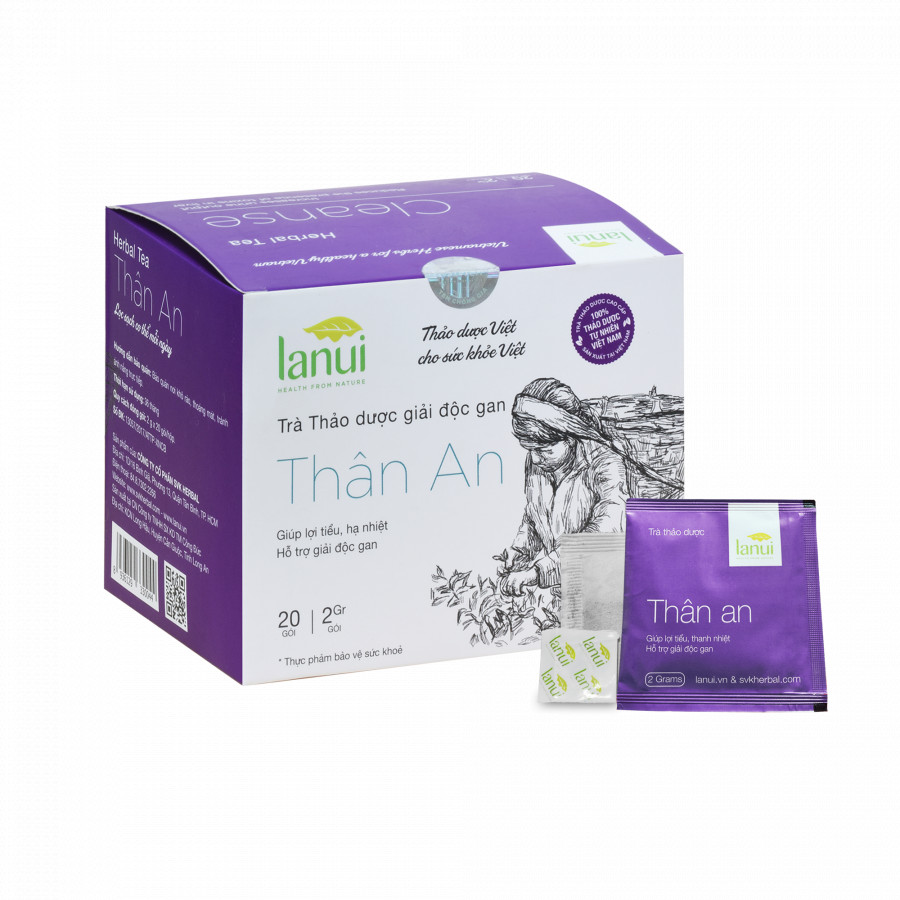 Trà thảo dược LANUI Thân An CLEANSE TEA