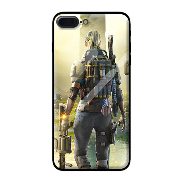 Ốp kính cường lực cho iPhone 8 Plus mẫu GAME PUP 4 - Hàng chính hãng