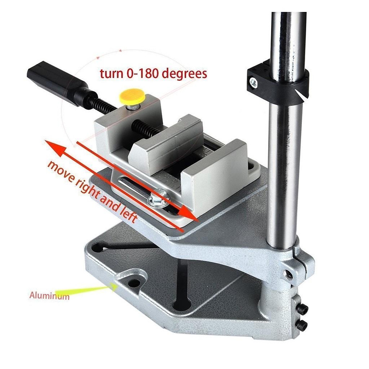 KHUNG MÁY KHOAN 2 TẦNG AM-6102B, CHUYỂN MÁY KHOAN CẦM TAY THÀNH KHOAN BÀN