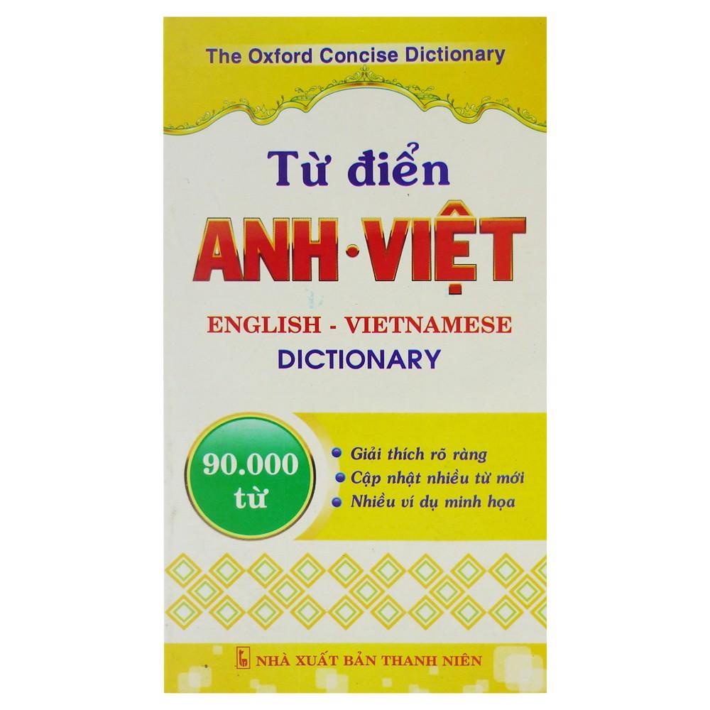 Sách - Từ Điển Anh Việt 90.000 từ (vàng B99) - ndbooks