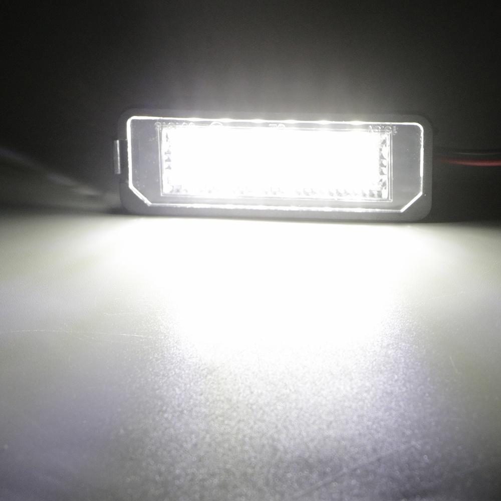 Bộ 2 Đèn Led 12v 6500k 18smd Cho Xe Vw Golf Mk4 Mk5 Mk6 Passat Polo Cc Eos